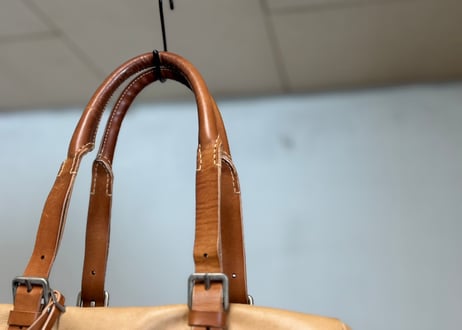 jilsander “本人期” leather logo bag