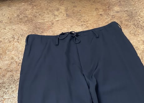 yohji yamamoto pour homme eazy wool wide pants