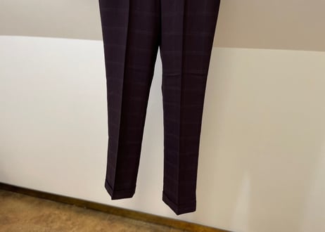 paul smith check trousers dead stock