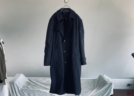 double black trench coat