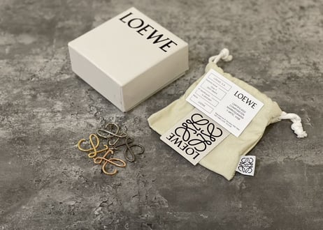 loewe 2022aw anagram brooch dead stock