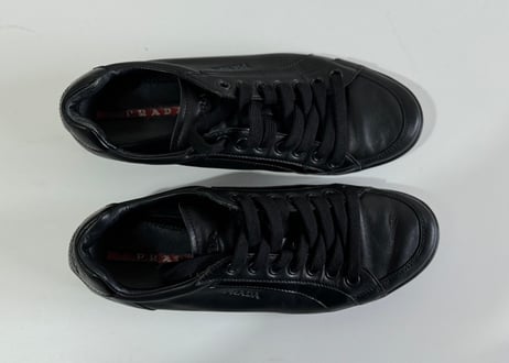 90-00s prada sports leather sneaker #a