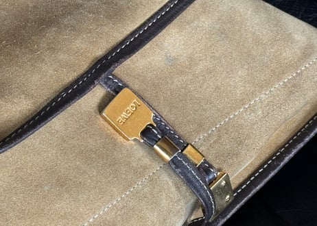 loewe anagram leather shourder bag