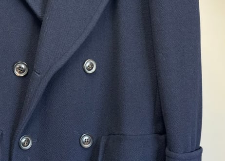 90s bigi double chesterfield coat
