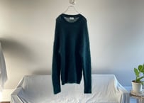 acne studios over size mohair green knit