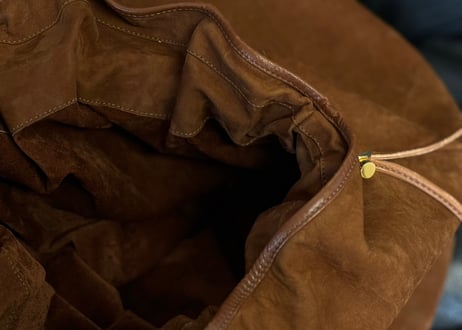 bally leather bag