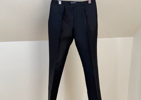 celine silk trousers