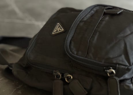 prada nylon back pack