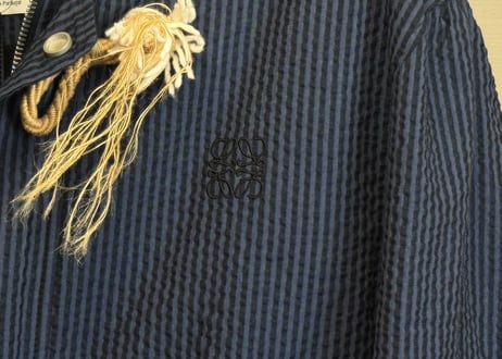 loewe anagram logo tassel jacket dead stock