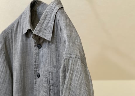 issey miyake linen shirt