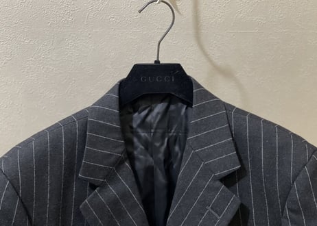 gucci stripe set up suit