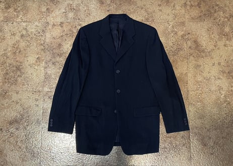 issey miyake over size pleats jacket