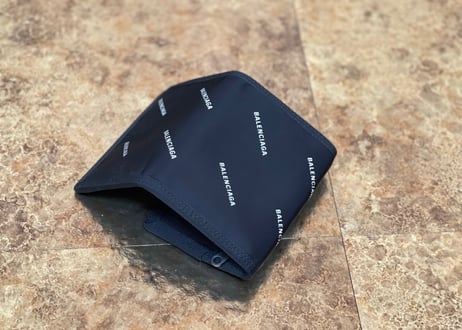 2019ss balenciaga logo wallet dead stock