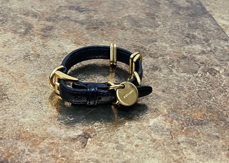 prada leather bracelet