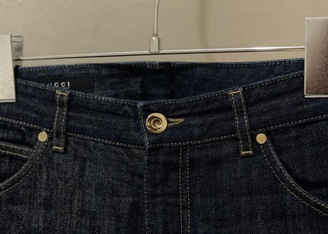 gucci flare denim