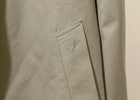 yves saint laurent long coat