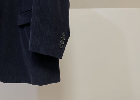 lanvin made in Italy corduroy setup suit