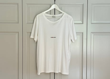 saint laurent 2020ss logo tops