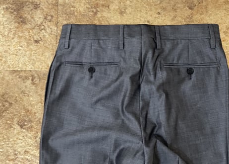 gucci silver trousers