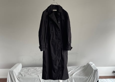 prada nylon double long coat