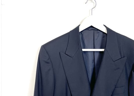 hermes gold button cashmere wool blazer