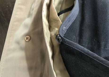 balenciaga liner coat