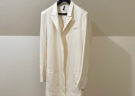 diorhomme 2012ss white coat dead stock