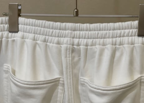 mm6 maison margiela 2020aw eazy white pants dead stock