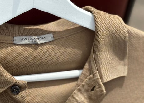 bottega veneta by "thomas meier" butterfly polo shirt