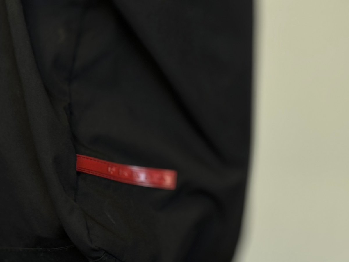 90-00s prada sports nylon bag black | weekend t