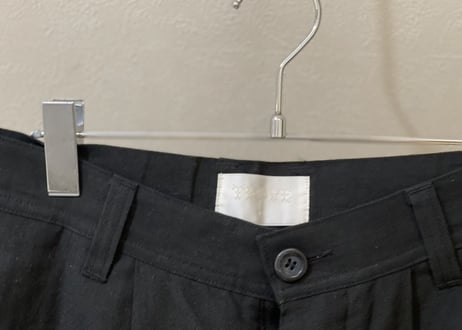 trove linen tack wide pants