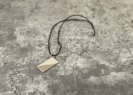 hermes silver necklace