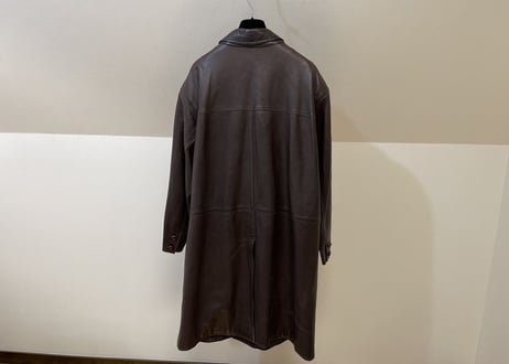 loewe leather coat
