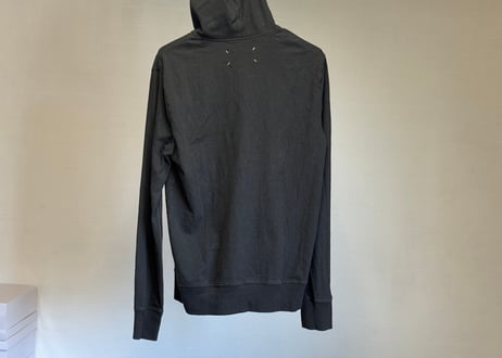 maison margiela half zip hoodie