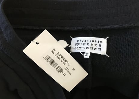 2019ss maison margiela stereo type sweat pants dead stock