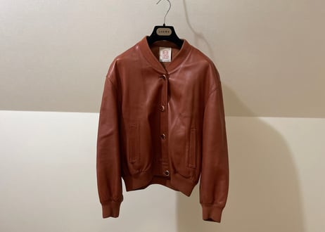 80s loewe leather jacket