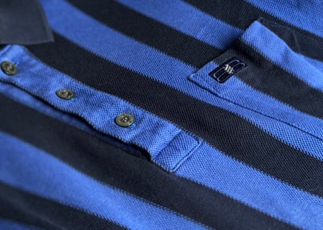 balenciaga stripe BB logo shirt