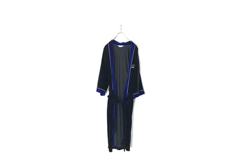 90s christian dior velour robe coat