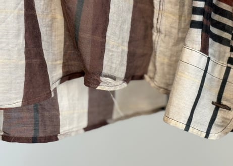 dries van noten check shirt
