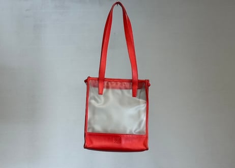 loewe anagram clear bag