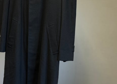 yves saint laurent wool long coat