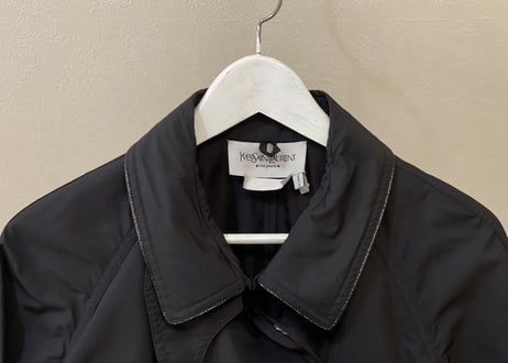 yves saint laurent rive gauche trench coat