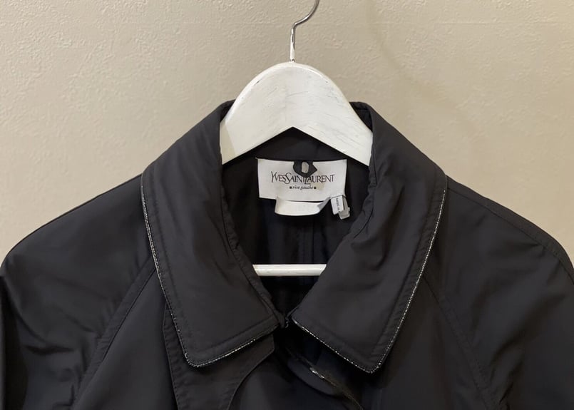 yves saint laurent rive gauche trench coat | we yves saint laurent rive gauche trench coat | we