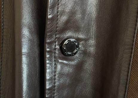 60–70s loewe leather coat