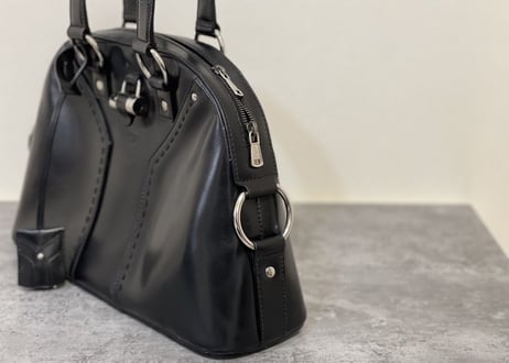 yves saint laurent rive gauche leather bag "muse"