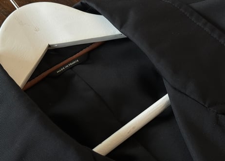 hermes leather zip coat