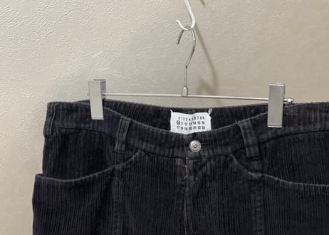 maison margiela corduroy pants