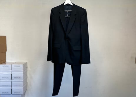 maison margiela ここのえ期 black set up suit
