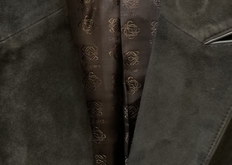 loewe leather jacket
