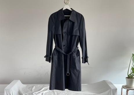 lanvin belted coat